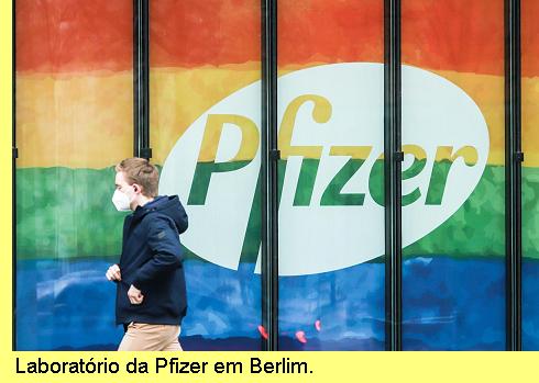 Labo da Pfizer em Berlim.