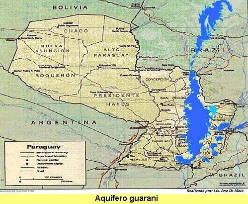Aqu�fero Guarani.