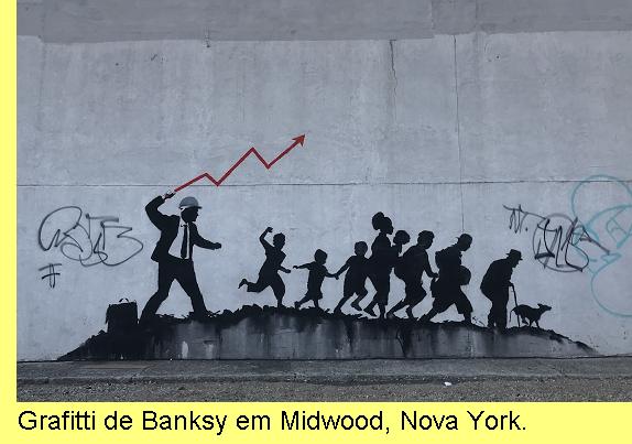 Grafitti de Banksy.