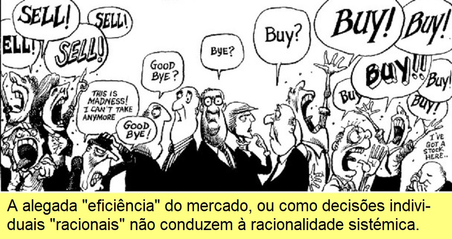 A 'eficiência' do mercado.