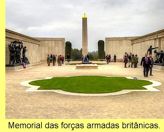 Memorial das for�as armadas brit�nicas.