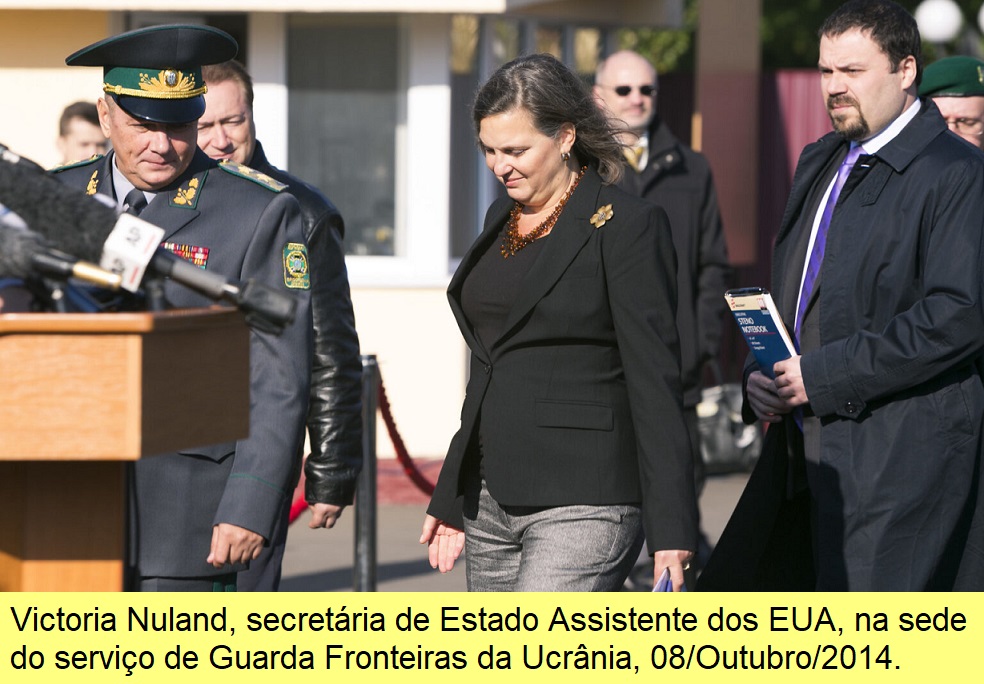 Victoria Nuland em Kiev.