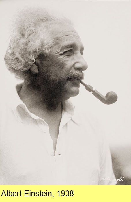 Albert Einstein, 1938.