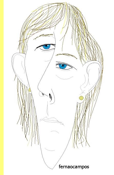 Lady Swap, cartoon de Fern�o Campos.