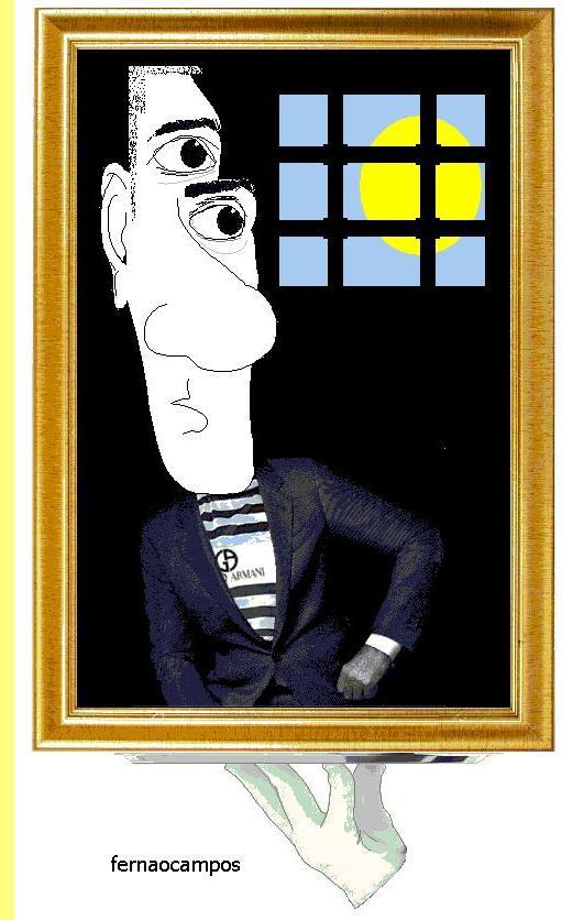 Cartoon de Fern�o Campos.