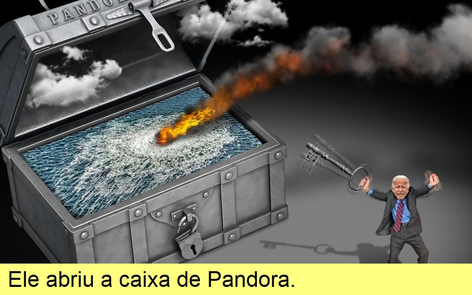 A caixa de Pandora aberta por Biden.