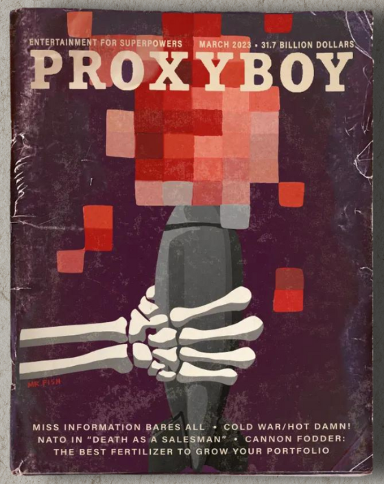 Proxyboy, ilustração de Mr. Fish.