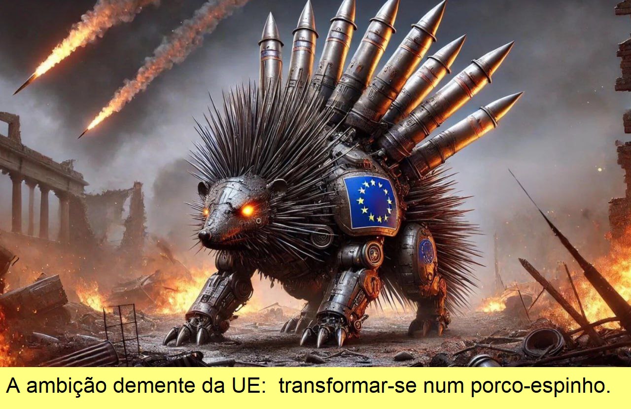 A ambição de ser um porco-espinho.