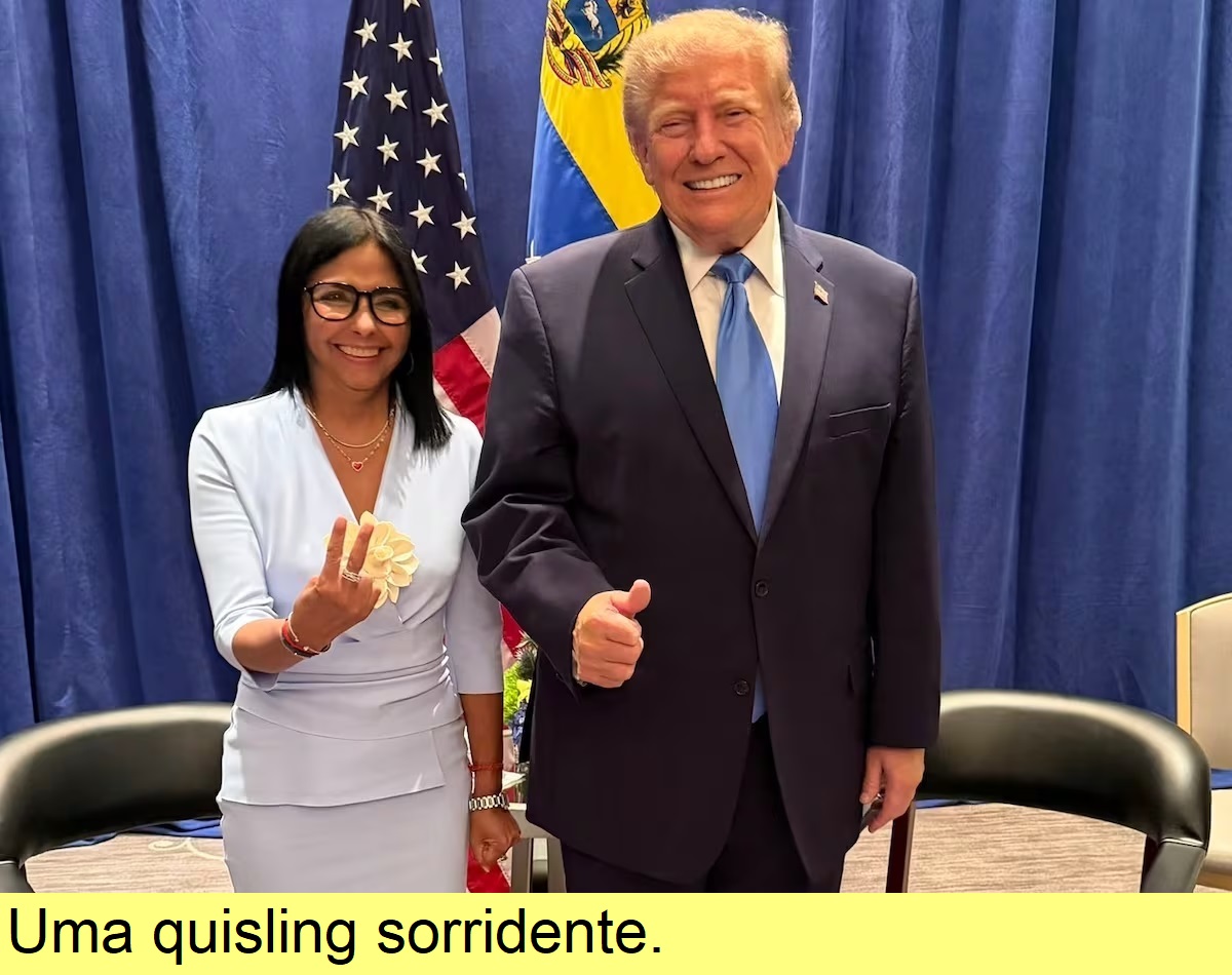 A quisling e o seu senhor.